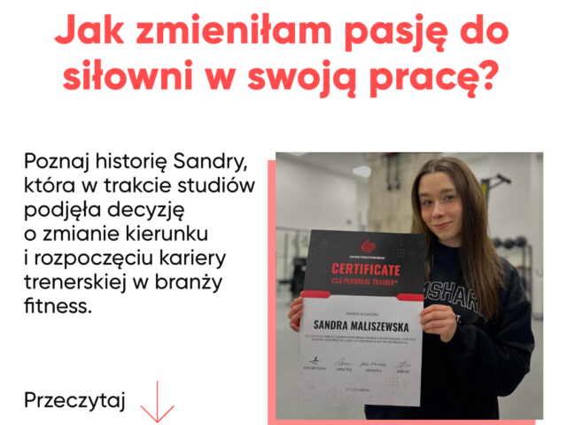 Od pasjonatki do trenerki – historia Sandry Maliszewskiej